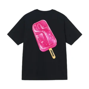 Stussy Ice Pop T-Shirt, Bold Design