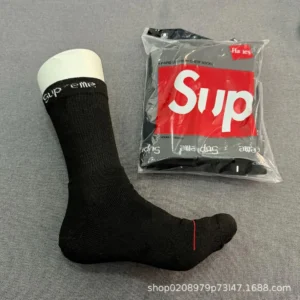 Supreme x Hanes Cushion Socks, Premium Quality