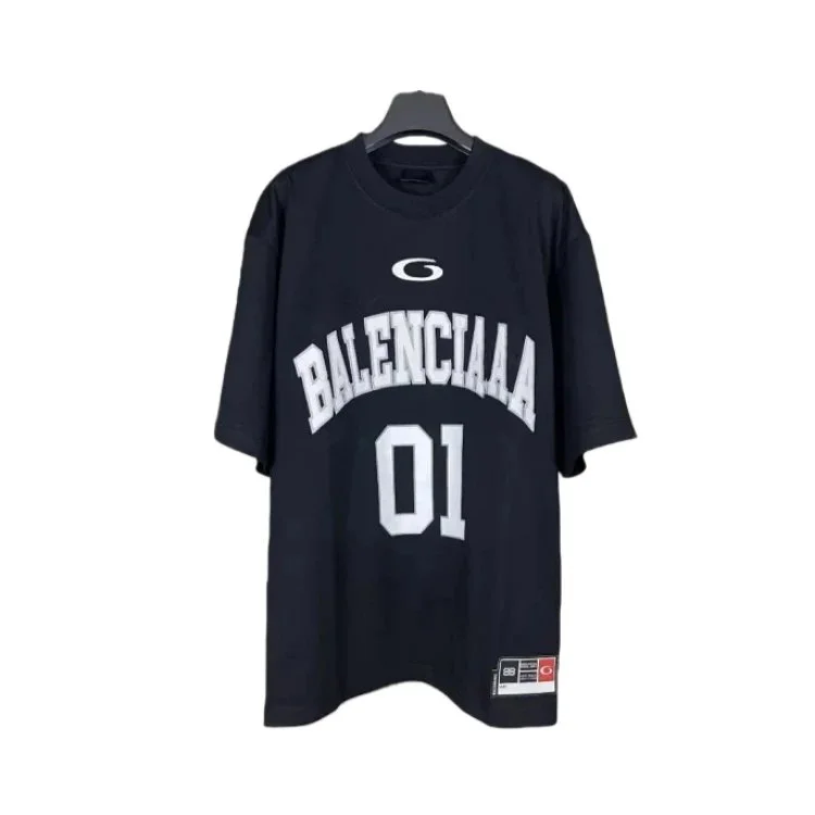 Balenciaga Oversized Tee with Bold 01 Design