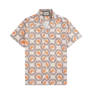 Gucci Horse Print Short Sleeve Shirt