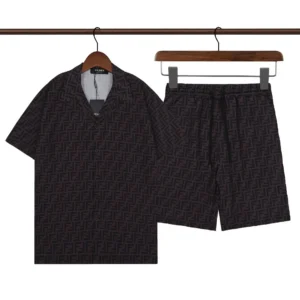 Fendi Classic Logo Short Set