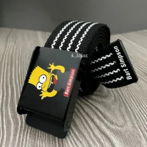 Bart Simpson Canvas Belt - Stylish & Durable