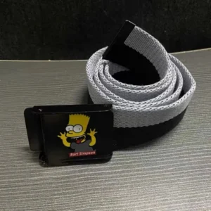 Bart Simpson Canvas Belt - Stylish and Durable