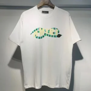 Amiri Snake Print Graphic Tee T-Shirt