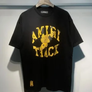 Amiri Track Graphic T-Shirt, Bold and Stylish