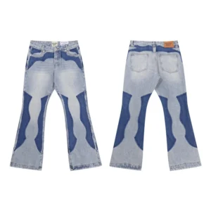 Gallery Dept. Bold Denim Jeans with Unique Design