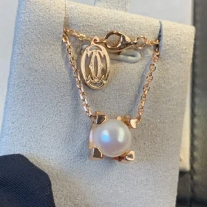 18K Gold Pearl Pendant NecklaceSeries