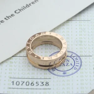 BVLGARI B.zero1 18K Rose Gold Ring