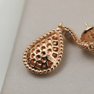 Boucheron 18K Rose Gold Honeycomb