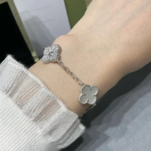 CNC Gold Plated Clover Bracelet