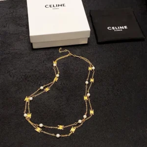 Celine Paris Double Layer Necklace
