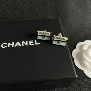 Chanel Bag Stud Earrings