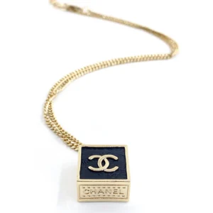Chanel Box Pendant Necklace