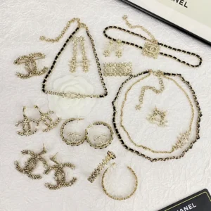 Chanel Earrings and Necklaces Set
