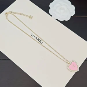Chanel Heart Pendant Necklace