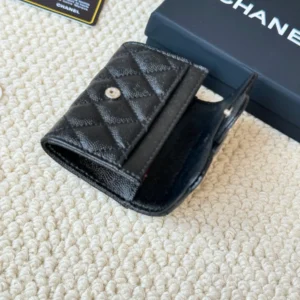 Chanel Quilted Wallet with Box and