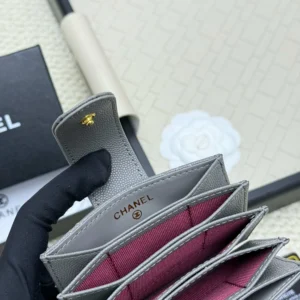 Chanel Wallet with Pink Interior
