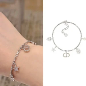 Dior Chain Bracelet with Charms