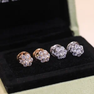 Flower Stud Earrings - Series - Model