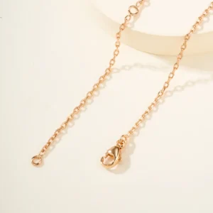 Gold Chain Necklace  Lobster Clasp