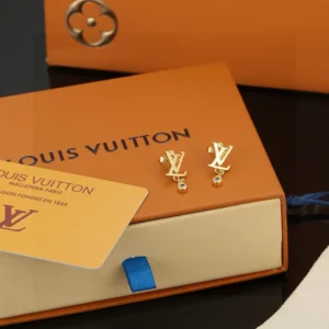 Louis Vuitton Earrings - LV Logo