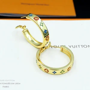 Louis Vuitton Monogram Earrings