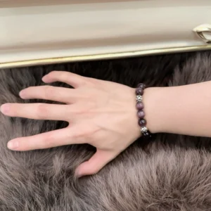 Purple Beaded Bracelet - Series