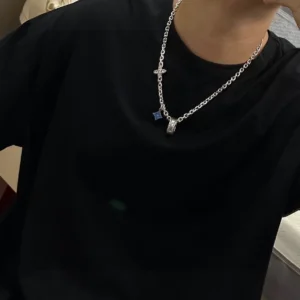 Silver Chain Necklace - Series Model