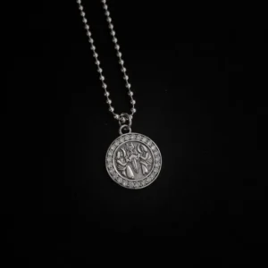 Silver Zodiac Pendant Necklace