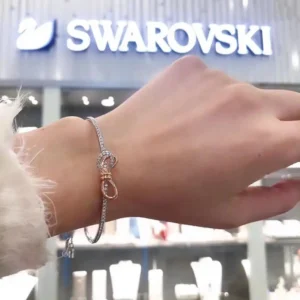 Swarovski Infinity Bow Bracelet