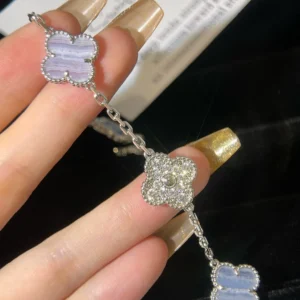 Van Cleef Alhambra Diamond Earrings