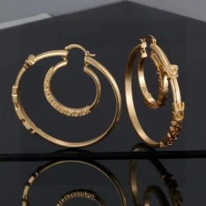 Versace Hoop Earrings