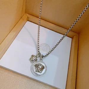 Versace Medusa Head Pendant Necklace