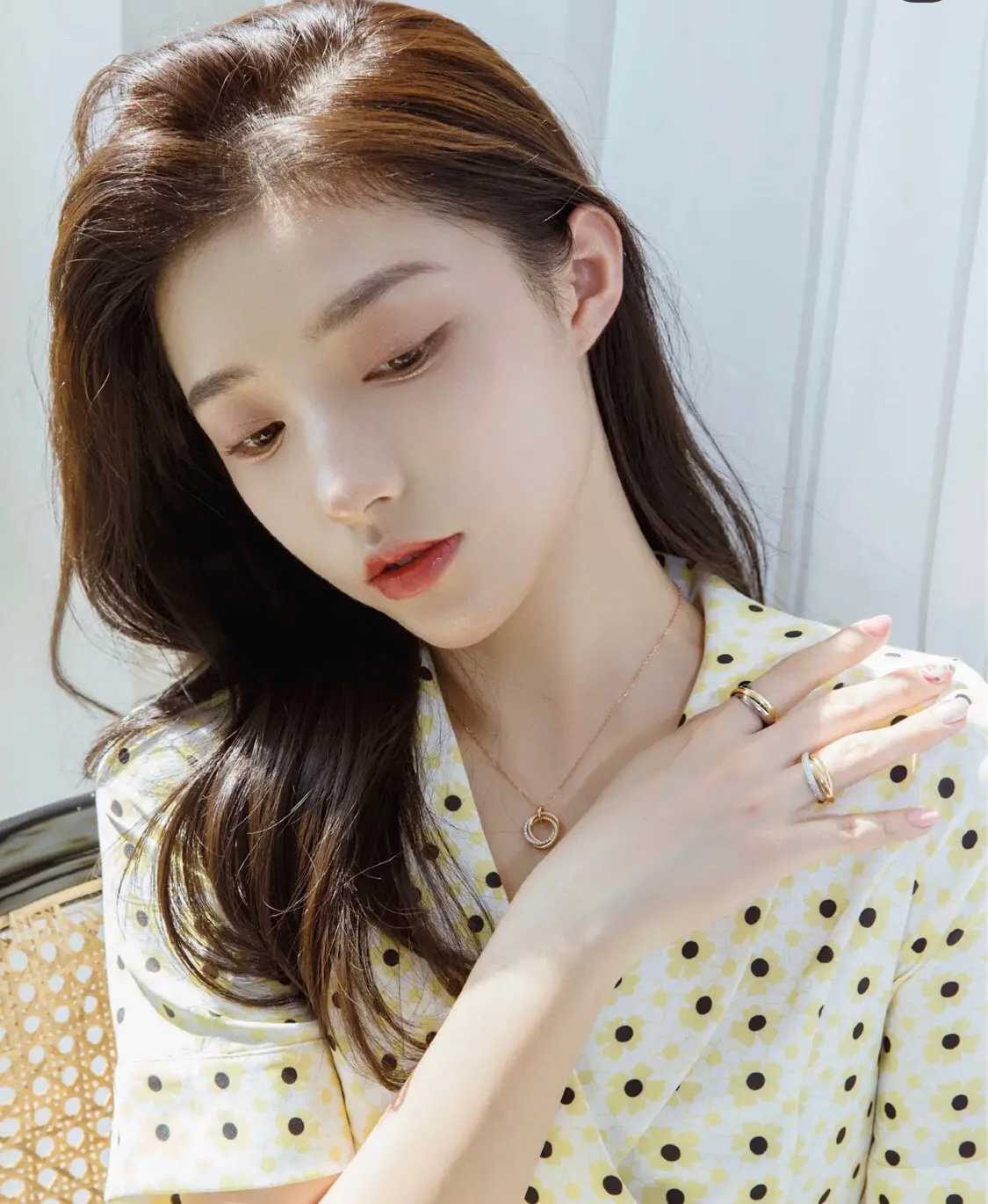 Yellow Polka Dot Blouse